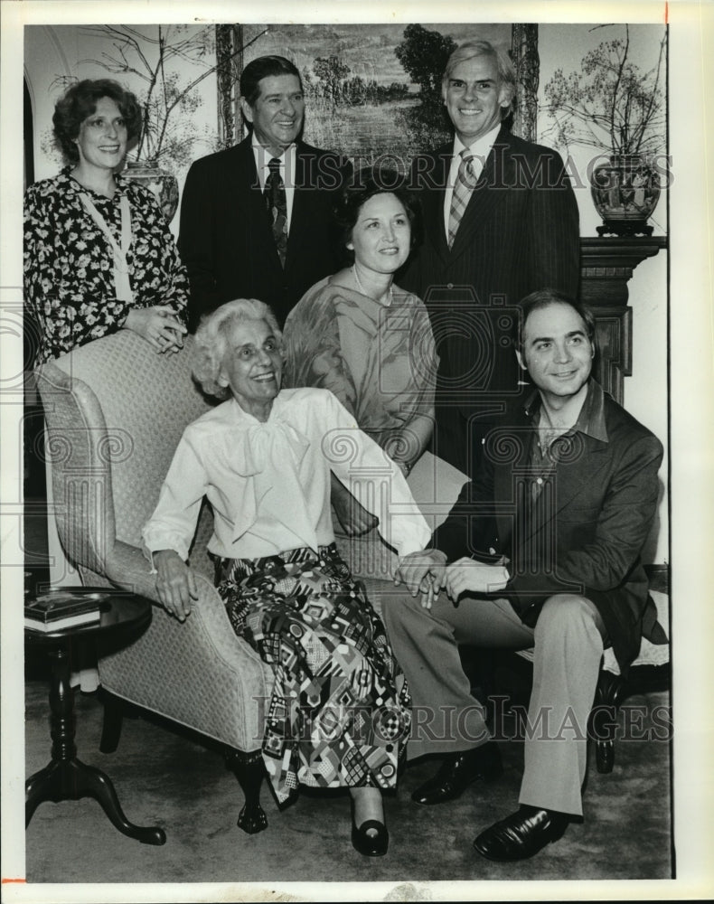 1979, Birmingham Civic Opera Founder Martha McClung with Others - Historic Images