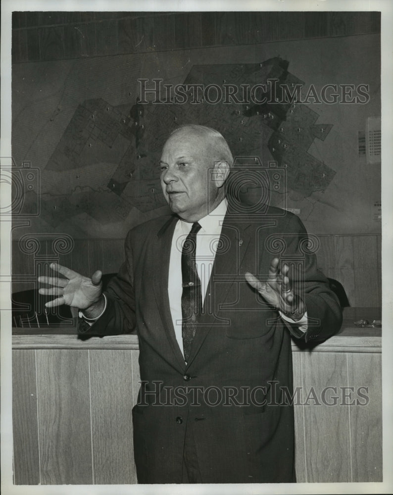 1961 Mayor E. G. Walker of Homewood, Alabama-Historic Images