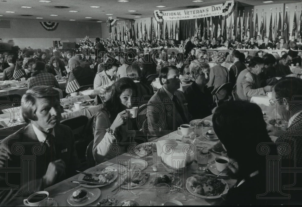 1974, Municipal Auditorium at Annual World Peace Luncheon, Vets Day - Historic Images