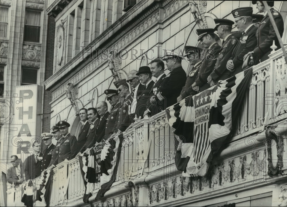 1971, Veterans Day Parade Attendees, Top Military Officers, Leaders - Historic Images