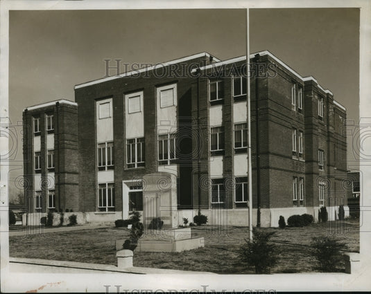 1953 Press Photo Lamar County courthouse in Vernon, Alabama - abna17267 - Historic Images