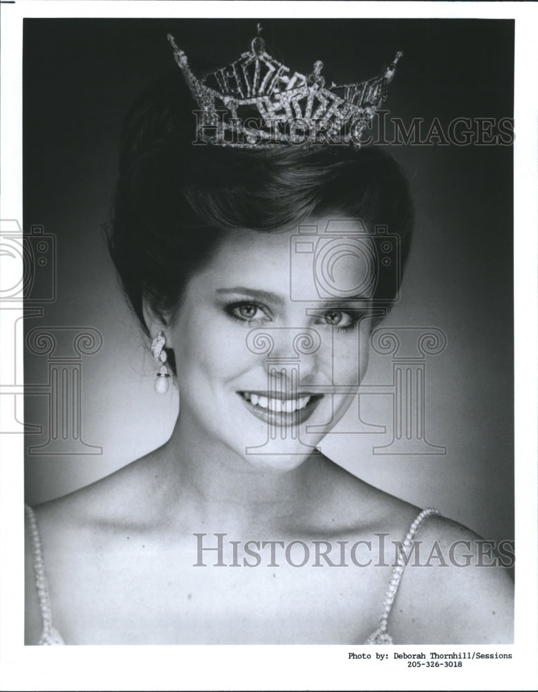 Press Photo Kim Wimmer, Miss Alabama 1992 - abna17288 - Historic Images