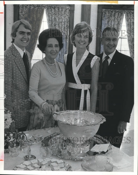 1957, Samford University President and Senior Class Members - Historic Images