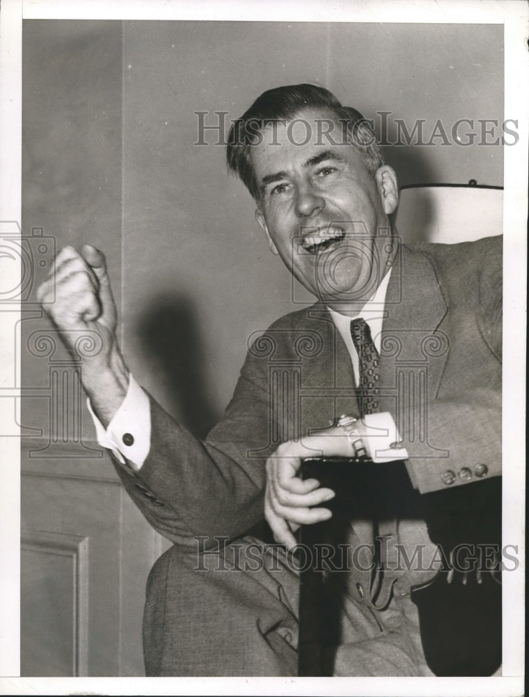 1940, Henry A. Wallace in Des Moines, Iowa - abna17404 - Historic Images