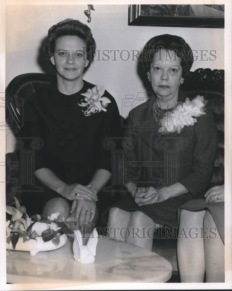 1964 Press Photo Mozelle Wallace, Mother of Governor George Wallace, and Other - Historic Images