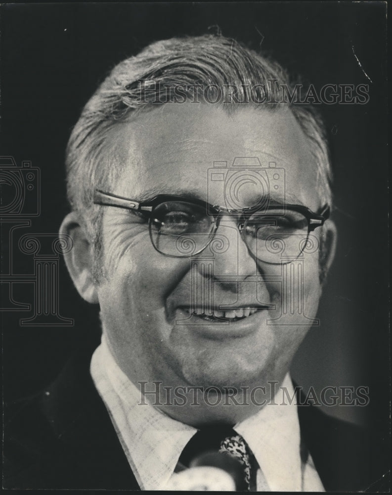 1975 David Vann, Mayor of Birmingham, Alabama-Historic Images
