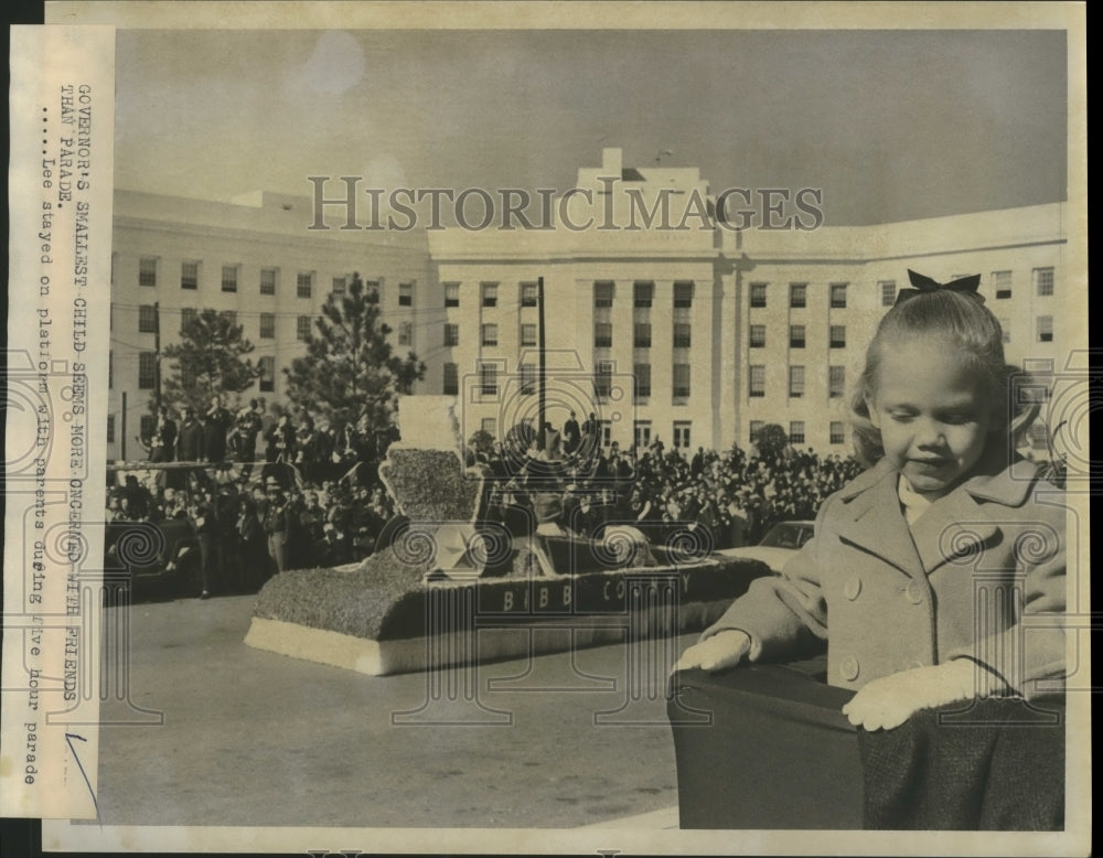 1967 Press Photo Lee Wallace, Daughter of Governor George Wallace of Alabama - Historic Images