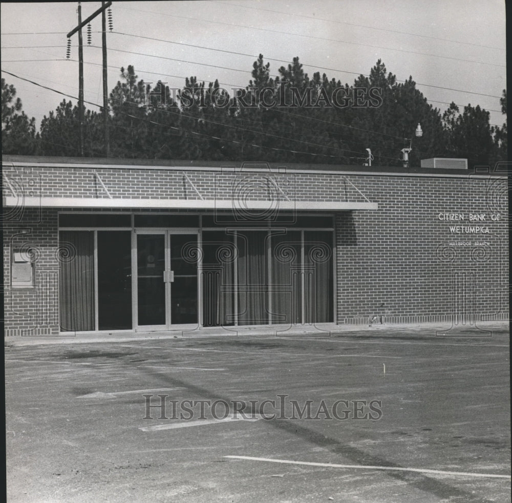 1965 Citizen Bank of Wetumpka, Hillbrook branch, Alabama-Historic Images