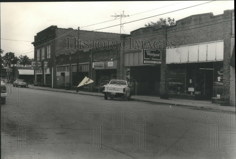 1984 Downtown West Blocton, Alabama - Historic Images
