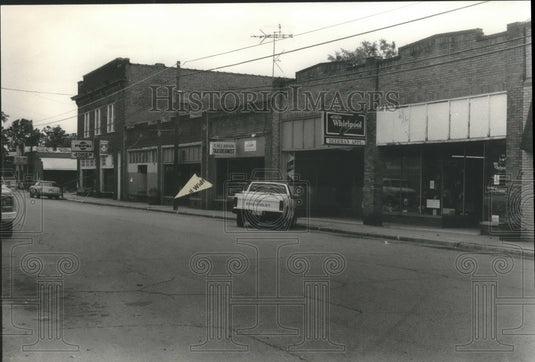 1984 Downtown West Blocton, Alabama - Historic Images