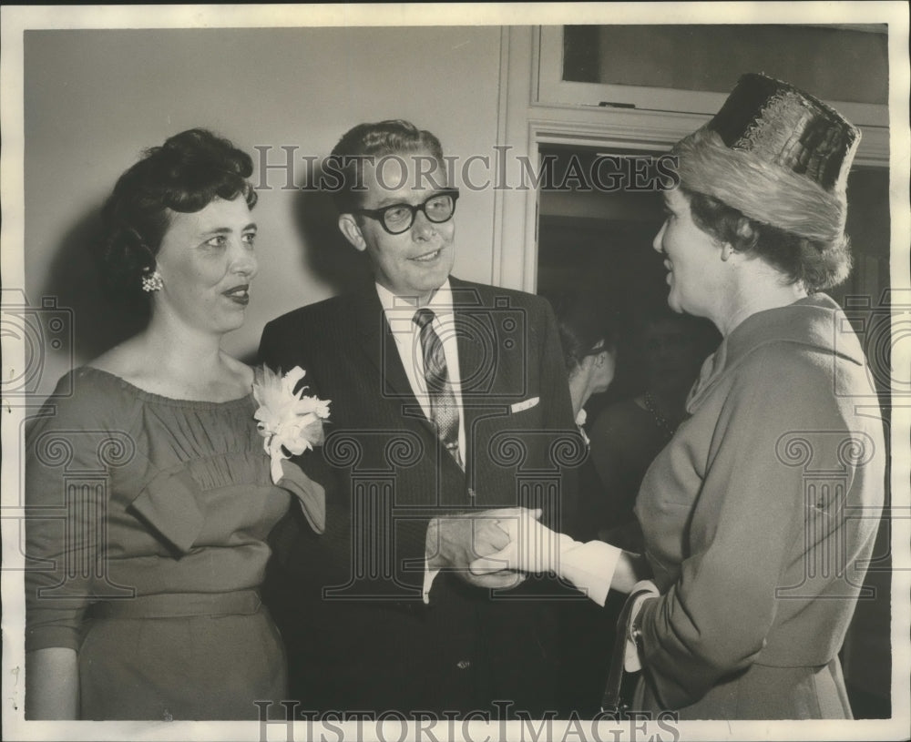 1960 Judson College President & Wife Mr. & mrs. Conwell Anderson-Historic Images