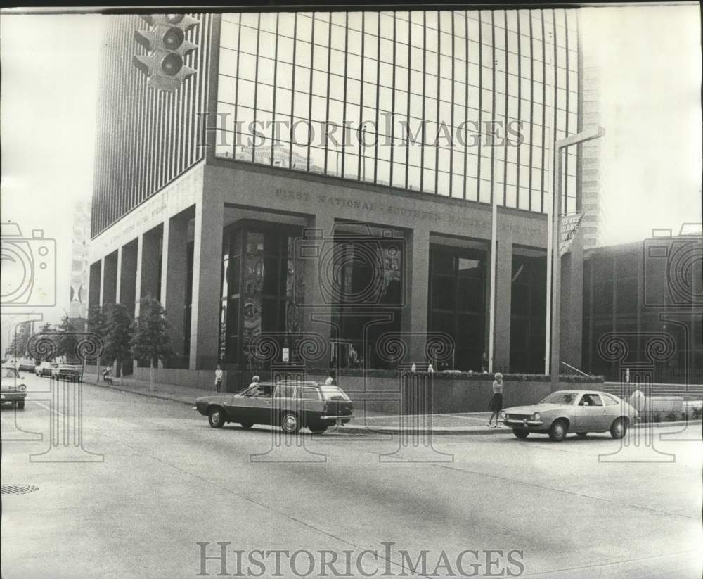1973 Press Photo First National Southern Natural Gas Building in Birmingham - Historic Images