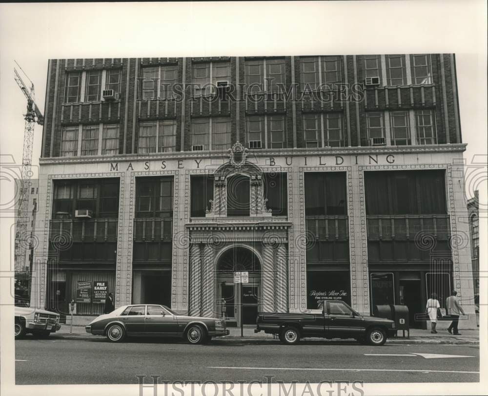 1986 Press Photo Massey Building, Birmingham, Alabama - abna18106 - Historic Images