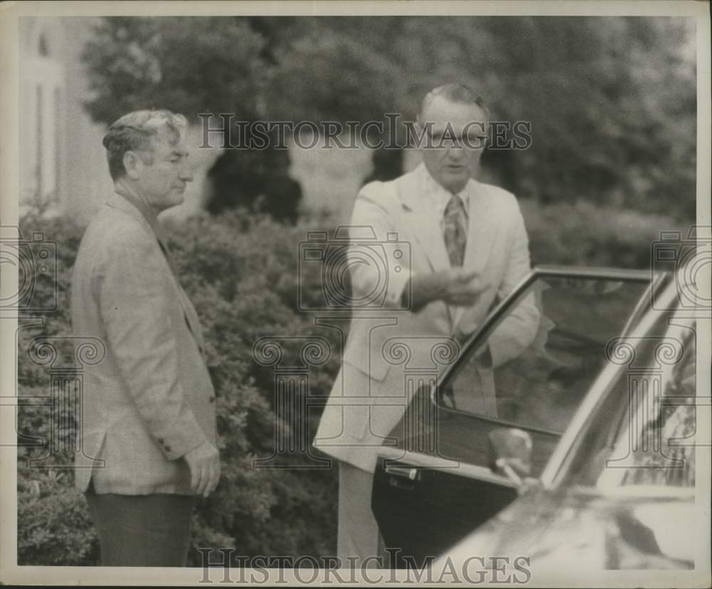 1972, Doctors Leaving George Wallace After Assassination Attempt - Historic Images