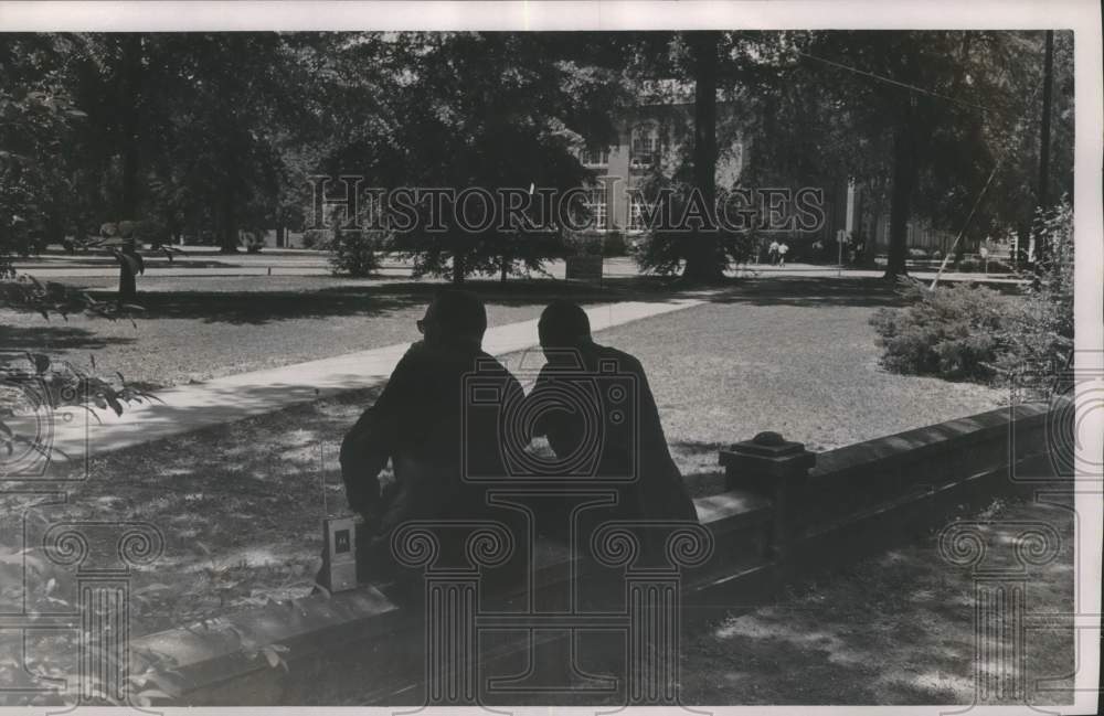 1963 Press Photo National Guardsmen at University of Alabama, Tuscaloosa - Historic Images