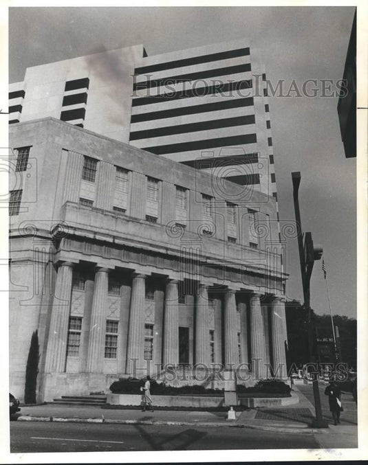 1981, Women's Missionary Union building, streetscape, Birmingham, AL - Historic Images
