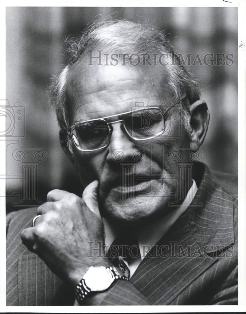 1981 Press Photo Dr. Edgar Arendall, Clergyman - abna18303 - Historic Images