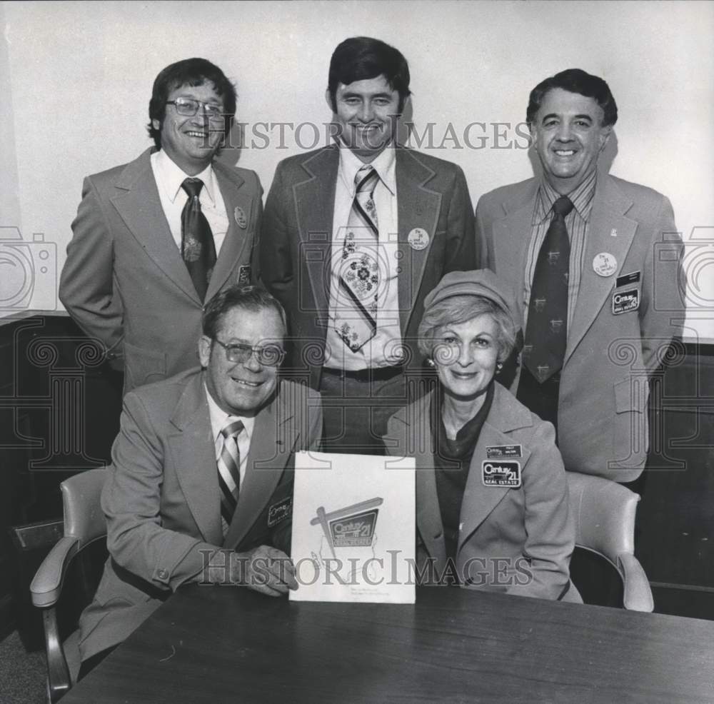 1976 Press Photo Century 21 Broker&#39;s Council of Birmingham Officers - abna18390 - Historic Images