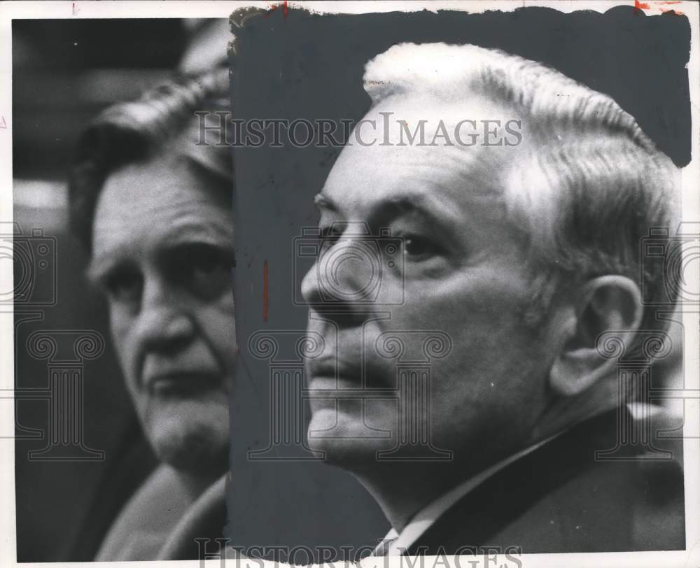 1980 Press Photo U.S. Senator Howell Heflia &amp; U.S. Representative Tom Bevill - Historic Images