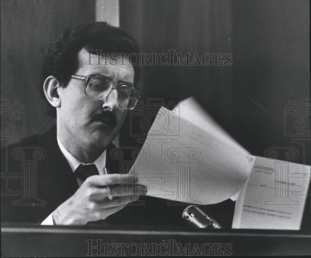 1981 Press Photo City Council Member John Katapodis - abna18439 - Historic Images