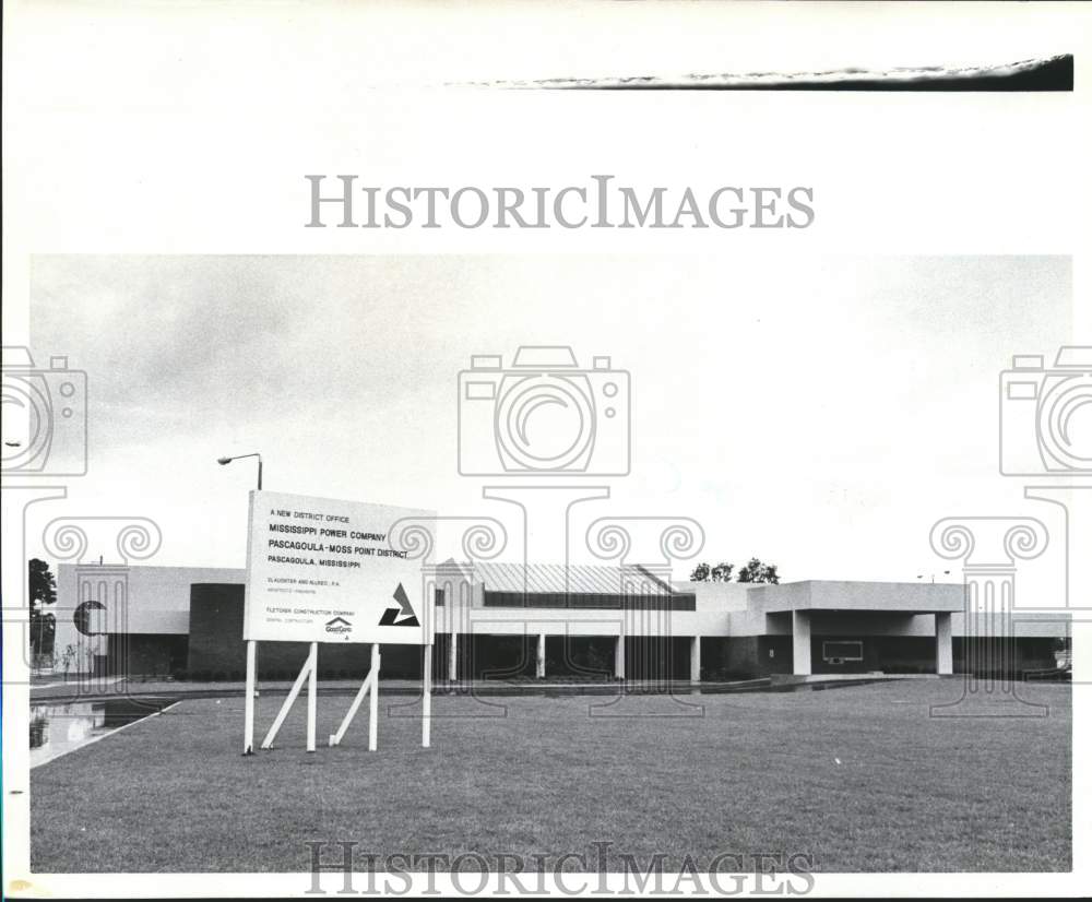 Press Photo District Office of Mississippi Power Company - abna18509 - Historic Images