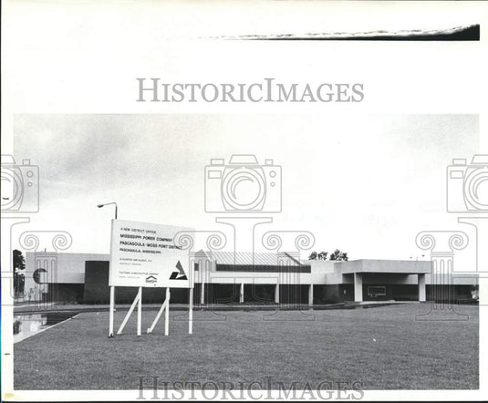 Press Photo District Office of Mississippi Power Company - abna18509 - Historic Images