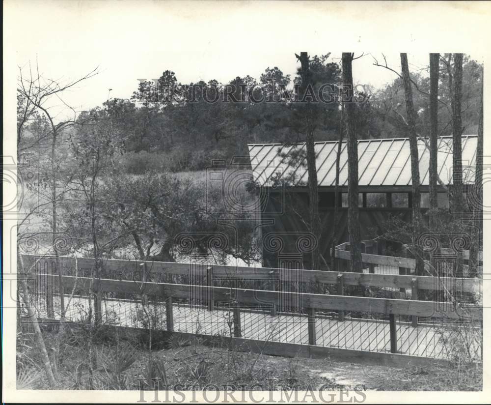 1983, Gulf Islands National Seashore boardwalk in Mississippi - Historic Images