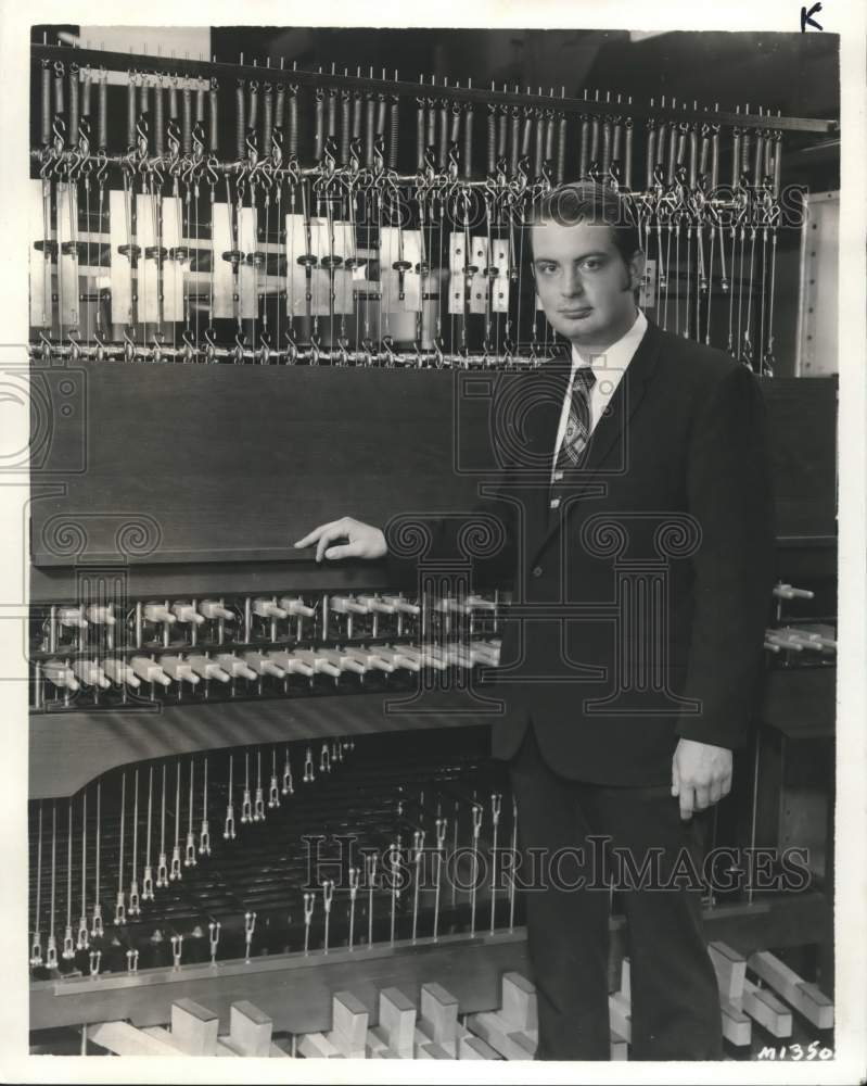 1980 Press Photo Musician Richard M. Watson - abna18621 - Historic Images