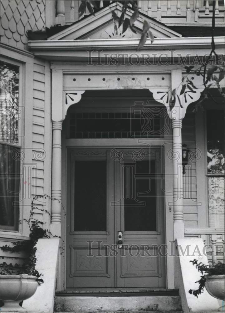 1978 Press Photo Entryway to Victorian Home in Warrior, Alabama - abna18625 - Historic Images