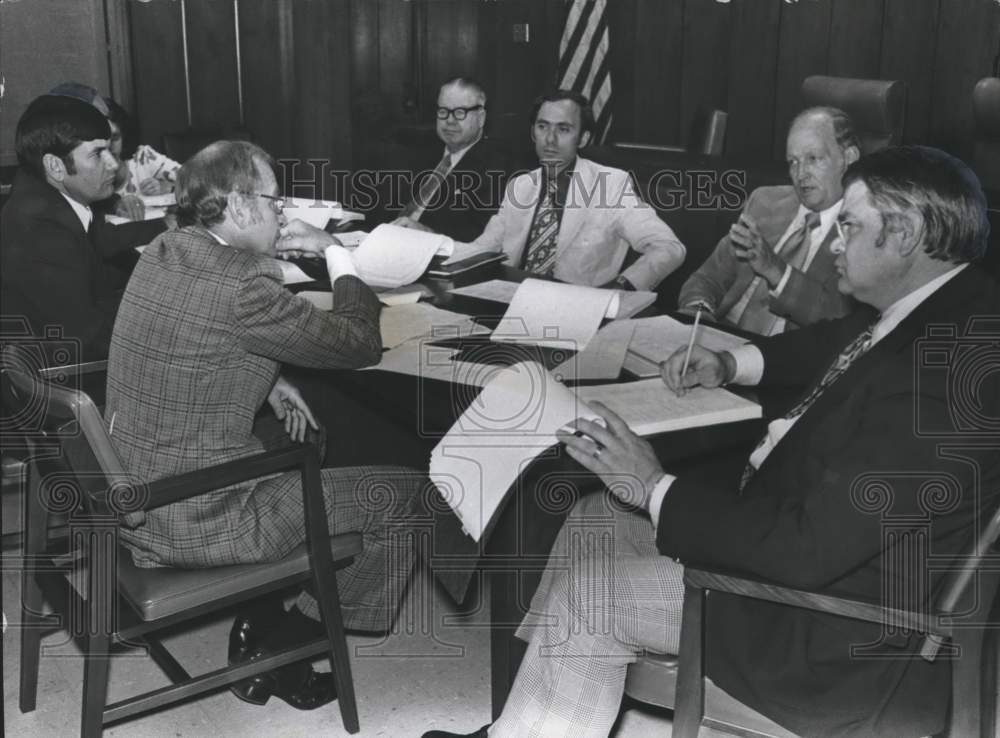 1974, Jefferson County Commissioners at Meeting - abna18675 - Historic Images