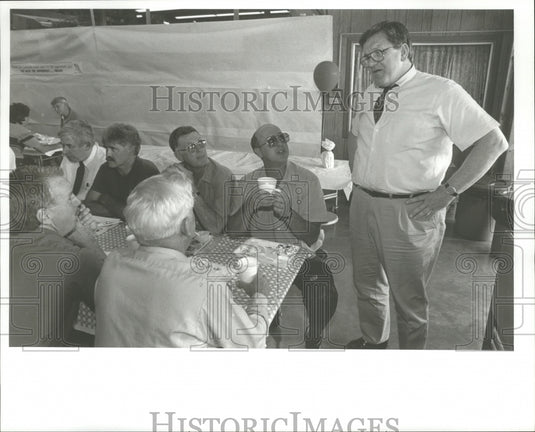 Press Photo Jefferson County, Alabama School Superintendent Bruce Wright - Historic Images