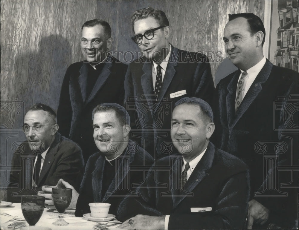 1961, University Presidents at Luncheon - abna18806 - Historic Images