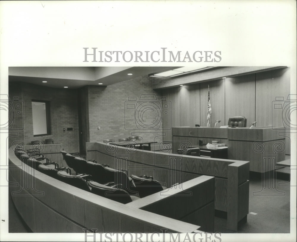 1980, Bessemer, Alabama - Courthouse Annex, Interior of Courtroom - Historic Images