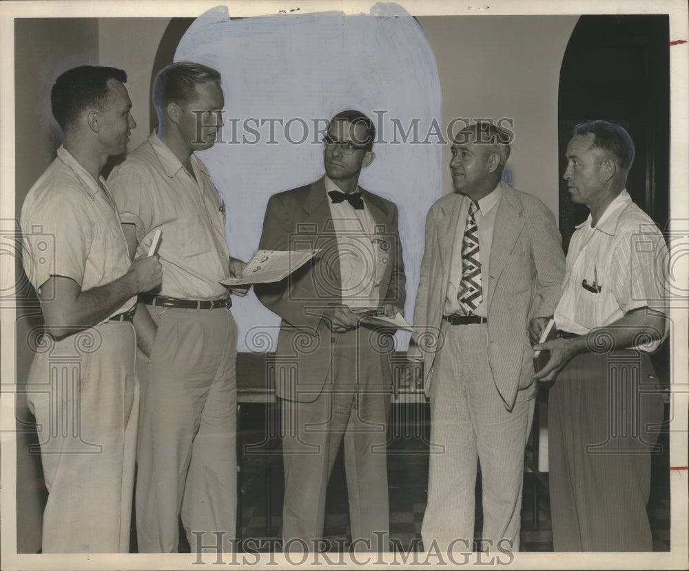 1953, Alabama Pastors at the Rural Ministers Conference - abna18918 - Historic Images
