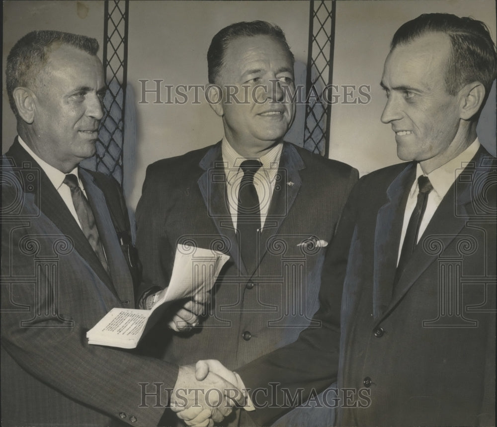 1964 Press Photo Officers-Alabama Chapter, American Society of Safety Engineers - Historic Images