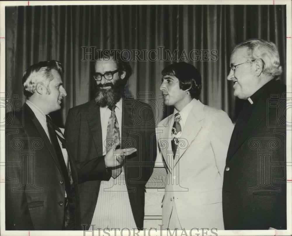 1972 Press Photo Huntsville Inter-Faith Mission Service Annual Dinner Attendees - Historic Images