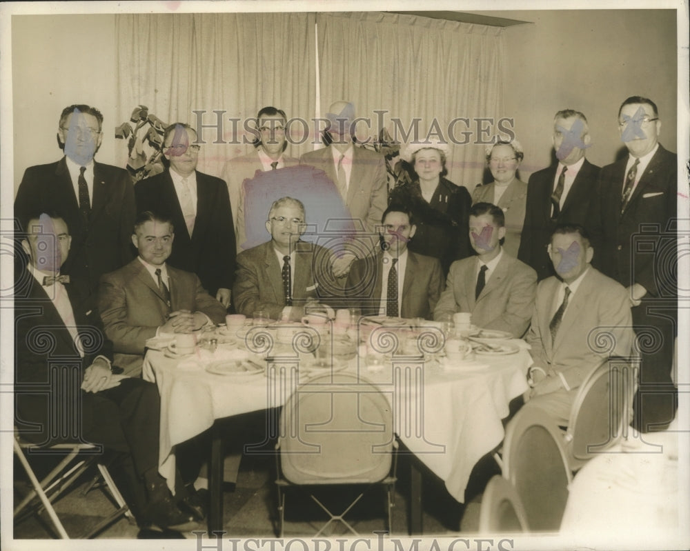 1957 Press Photo JSTC Alumni Association Meeting - abna18968 - Historic Images