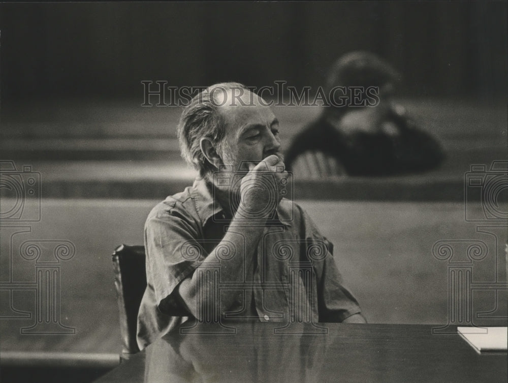 1984 Joseph H. Yessick sits in court - Historic Images