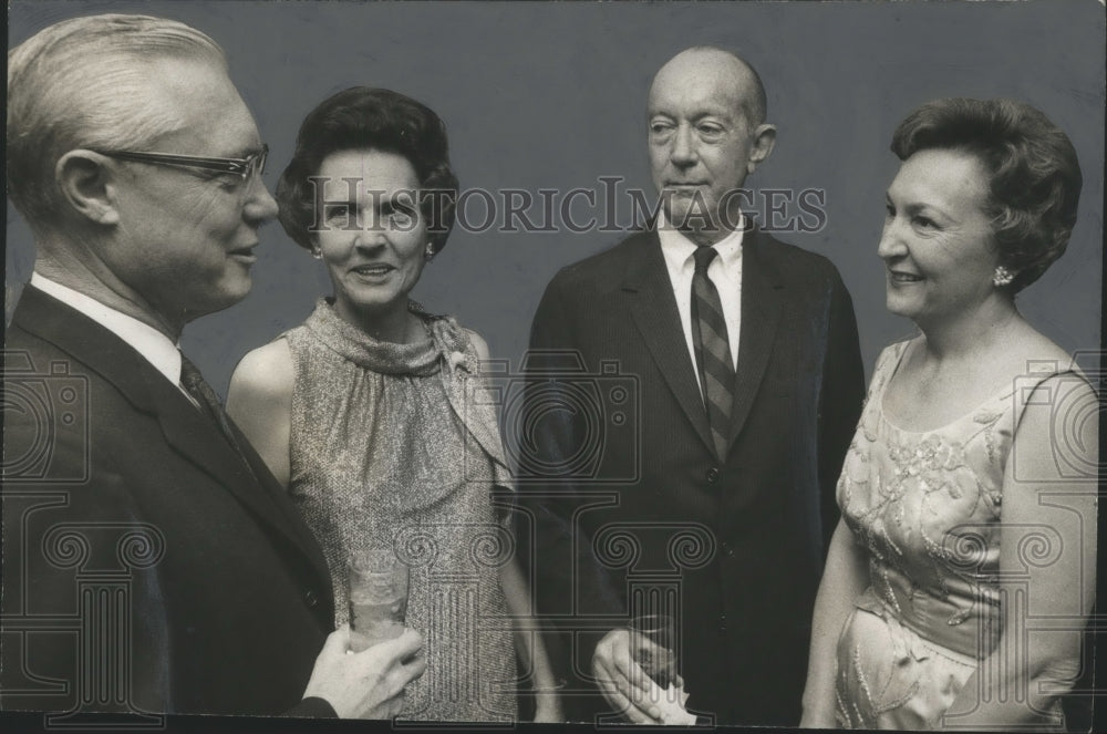 1967, Alabama Scribblers, Mr & Mrs. Wilkinson & Mr. & Mrs. McCullough - Historic Images