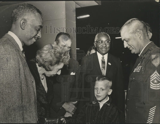 1965 Birmingham Citizens Welcome Sgt. Maj. W.O. Wooldridge & Family-Historic Images