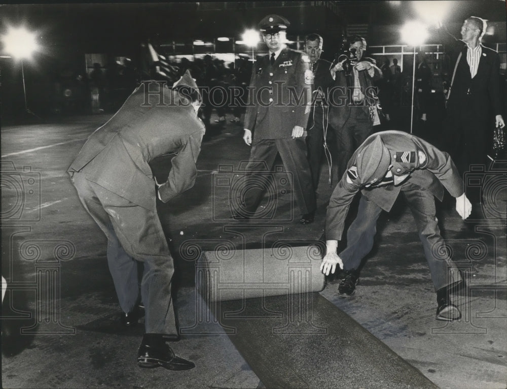 1965 Red Carpet Rolled Out for Sgt. Maj. William O. Wooldridge-Historic Images