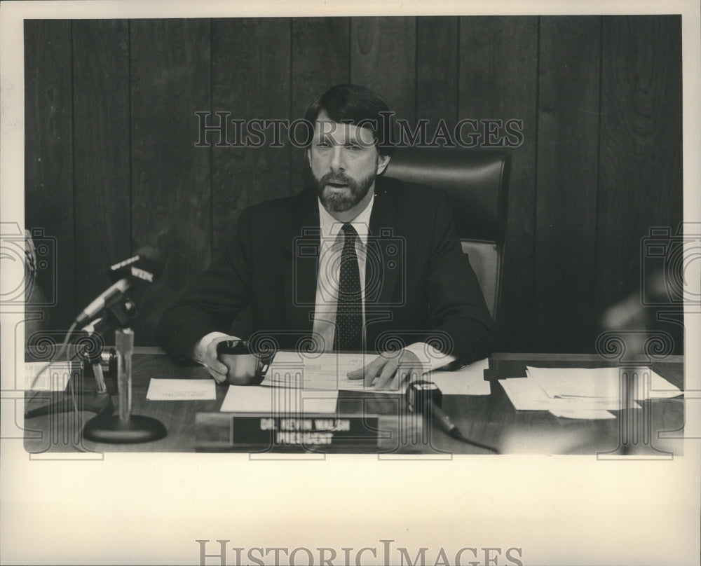 1985 Kevin Walsh, President, Jefferson County Board of Education - Historic Images