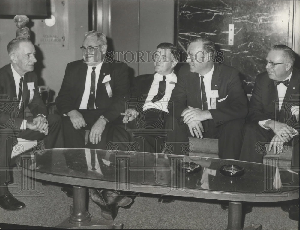 1963 Press Photo Fraternal Order of Police officers hold conference - abna19132 - Historic Images