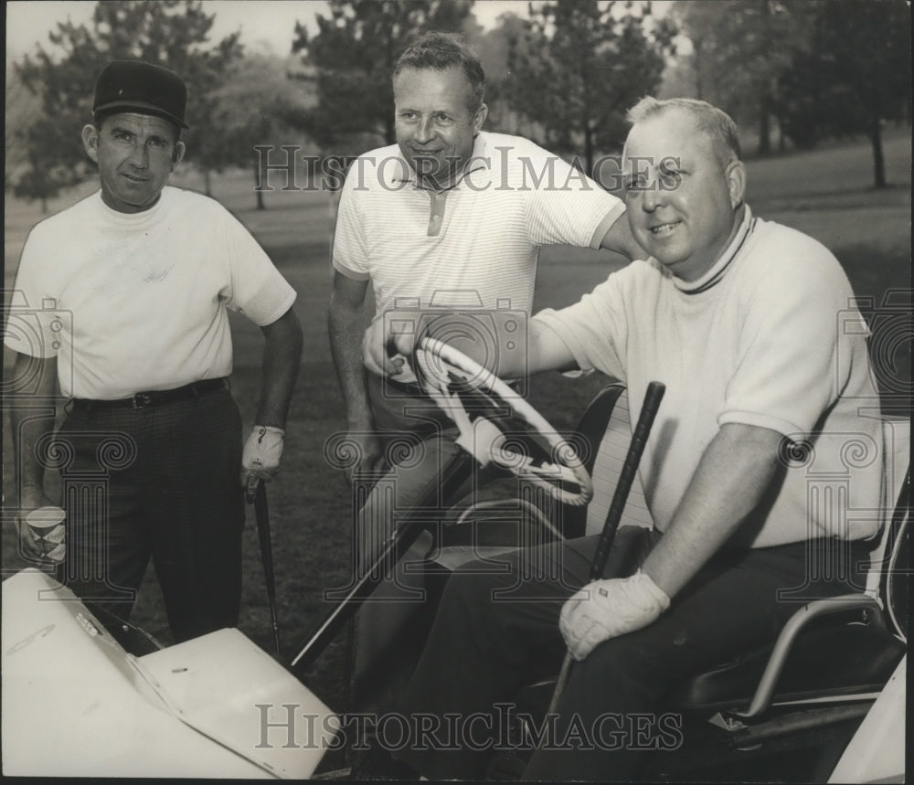 1970 Press Photo Woodward Golfers, Bill Higgins, Herb Martin &amp; Bob Veitch, AL - Historic Images