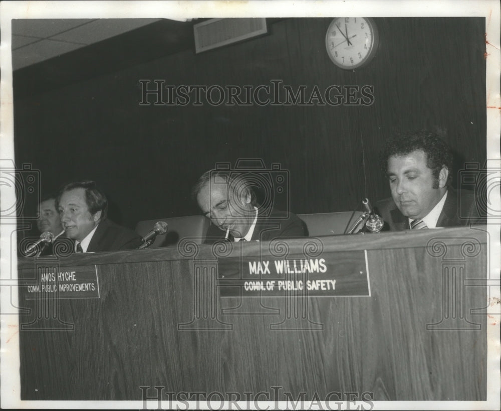 1978 Bessemer, Alabama, City Commission, Max Williams, Amos Hyche - Historic Images