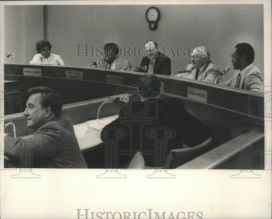 1987, Mayor Ed Porter & Bessemer City Council, Alabama - abna19238 - Historic Images