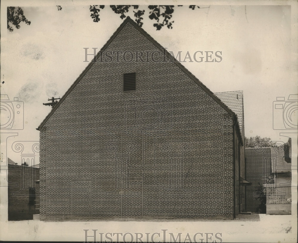 1953 Press Photo First Presbyterian Church in Bessemer, Alabama - abna19248 - Historic Images