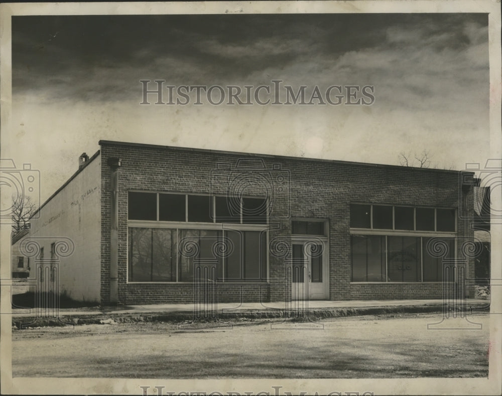 1949 Press Photo United Steelworkers building, Bessemer, Alabama - abna19276 - Historic Images