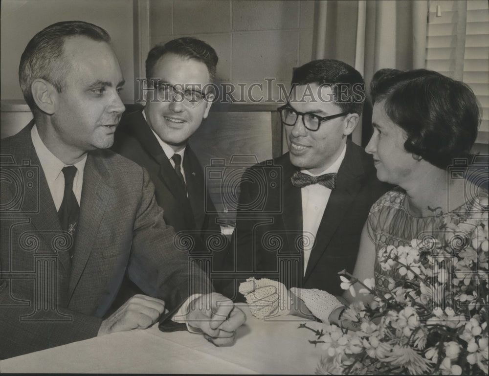 1963 Press Photo American Chemical Society - Alabama officers elected - Historic Images