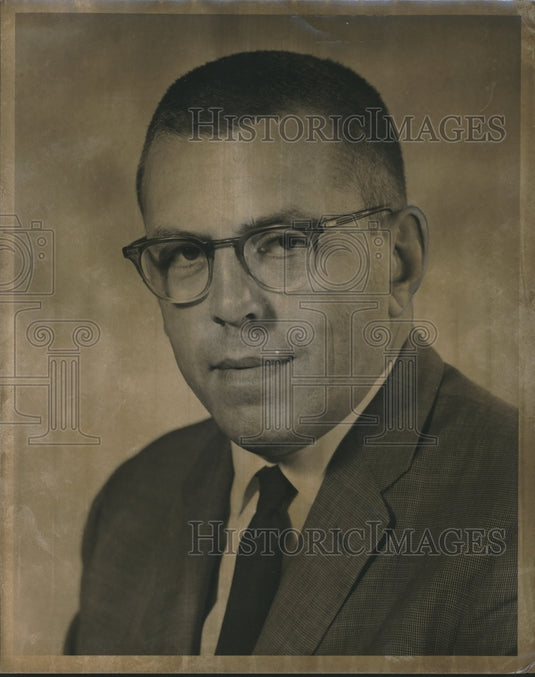 1965 Press Photo Lee J. Wright, United States Steel - abna19443 - Historic Images